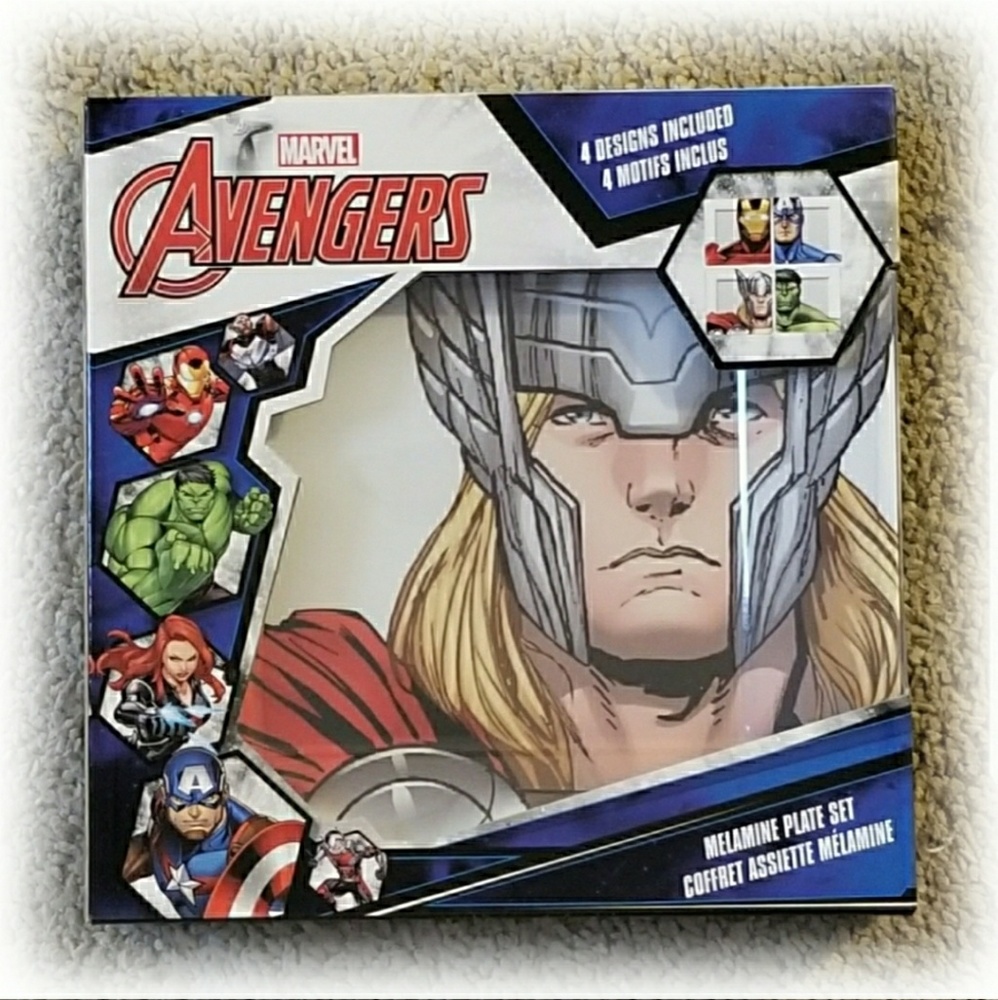 NEW Advengers plates
